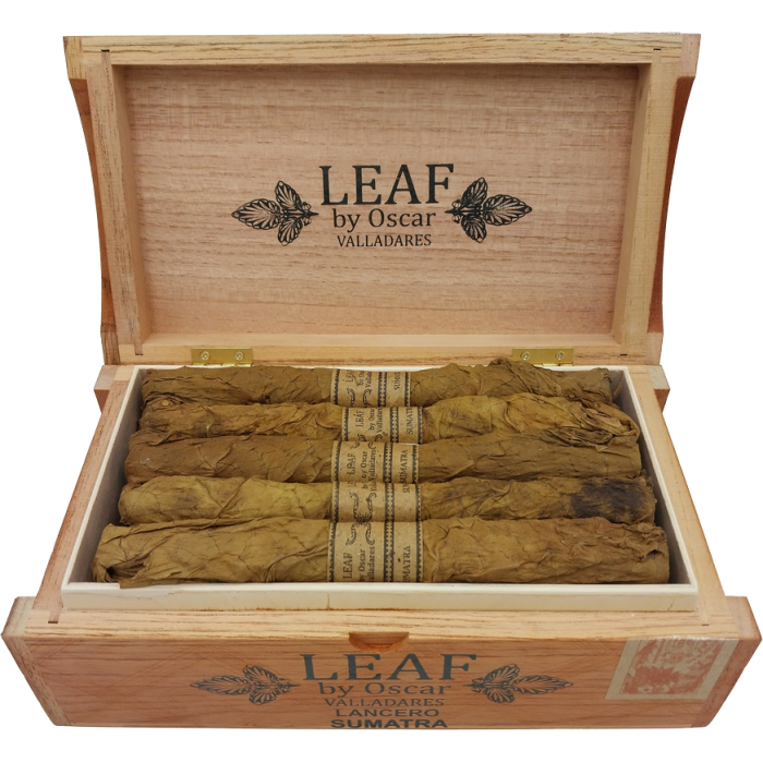 OV Leaf by Oscar Sumatra Lancero Box 20