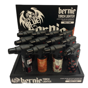 Encendedor Bernie Torch Single Flame Display 12