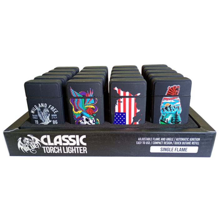 Encendedor Classic Torch Single Flame Display 20