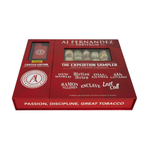 Sampler AJF The Expedition + Torch Lighter & Perfect Cutter  Toro Box 5