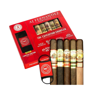 Sampler AJF The Expedition + Torch Lighter & Perfect Cutter  Toro Box 5