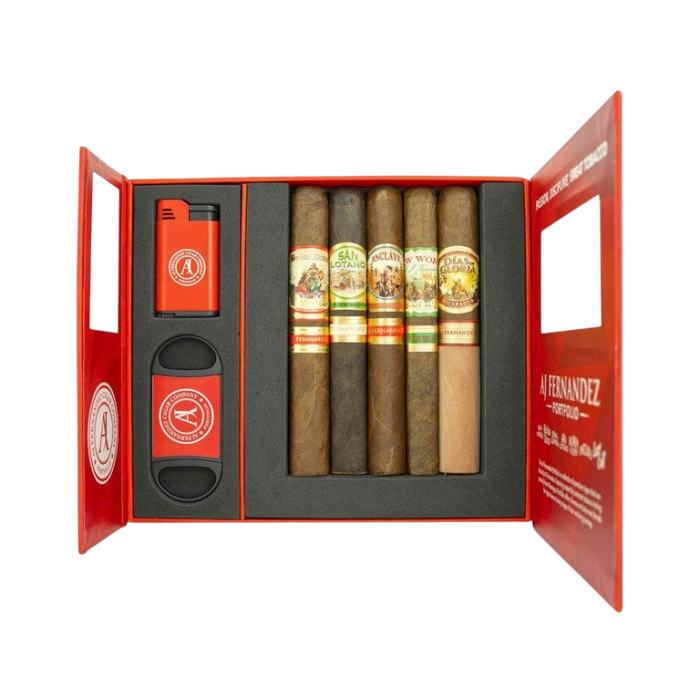 Sampler AJF The Expedition + Torch Lighter & Perfect Cutter  Toro Box 5
