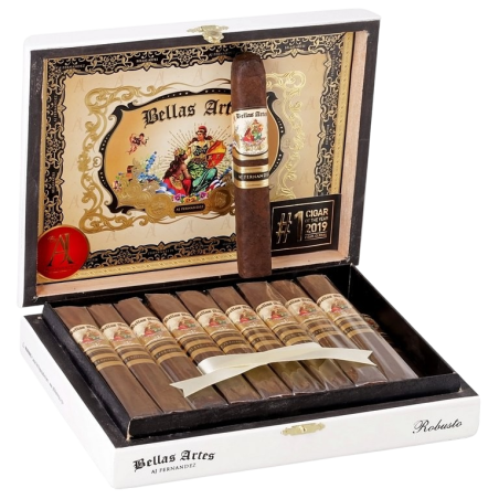 AJF Bellas Artes Maduro Robusto Box 20